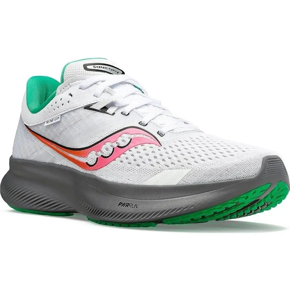 Saucony shoes - Saucony Ride - Ride - S10830-85 - White/Gravel 0