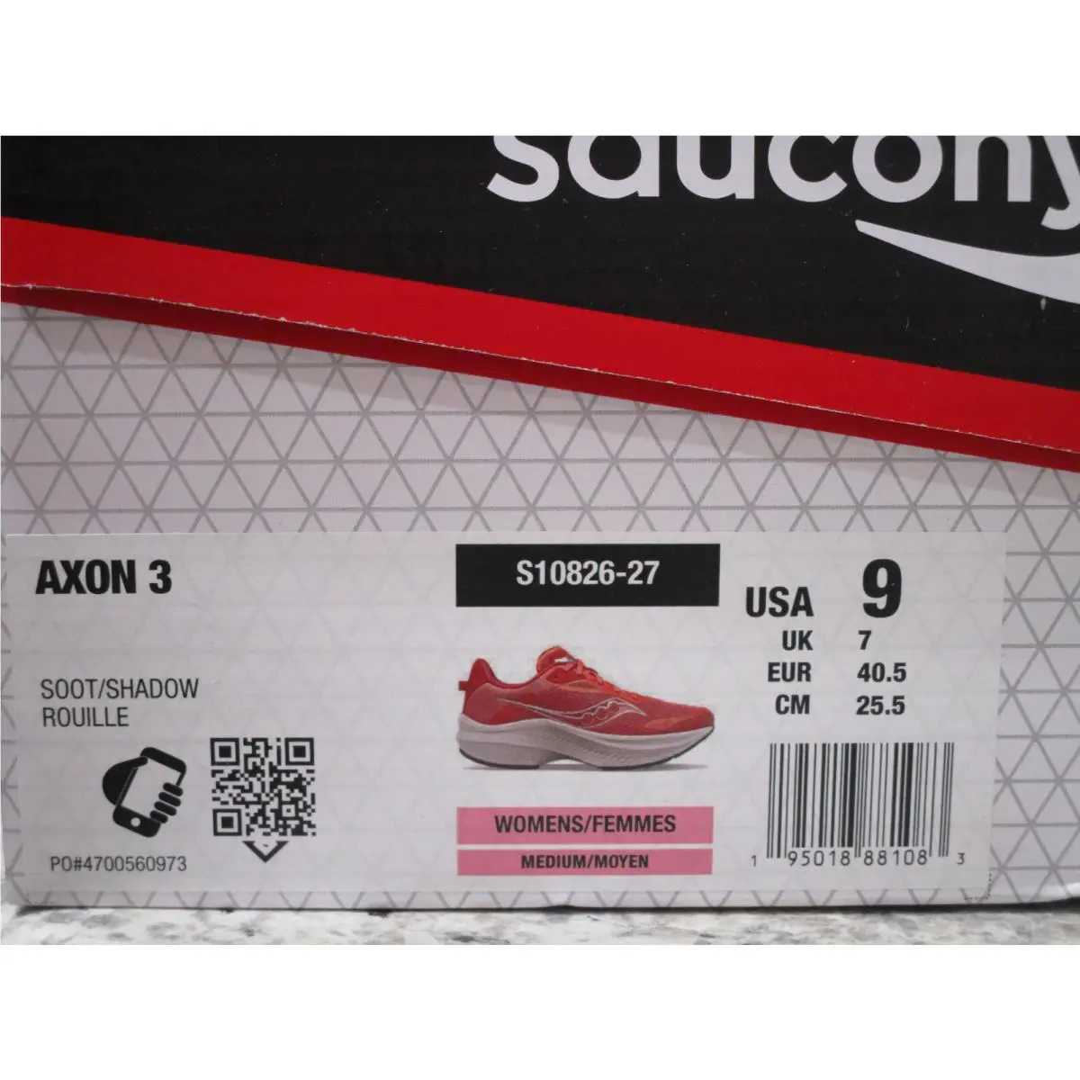 Saucony shoes - Saucony Axon 3 - Axon - S10826-27 - Soot/Shadow 4