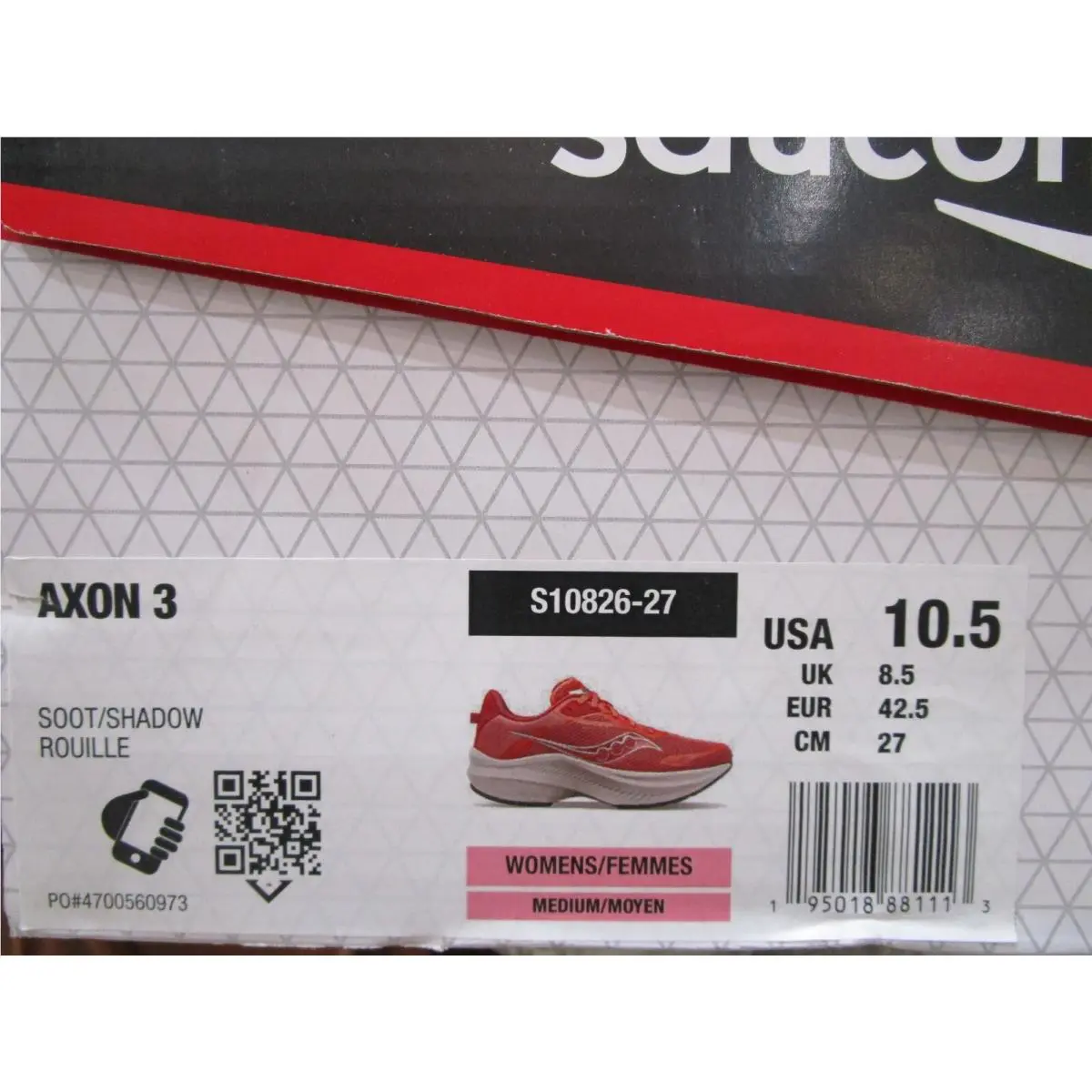 Saucony shoes - Saucony Axon 3 - Axon - S10826-27 - Soot/Shadow 4