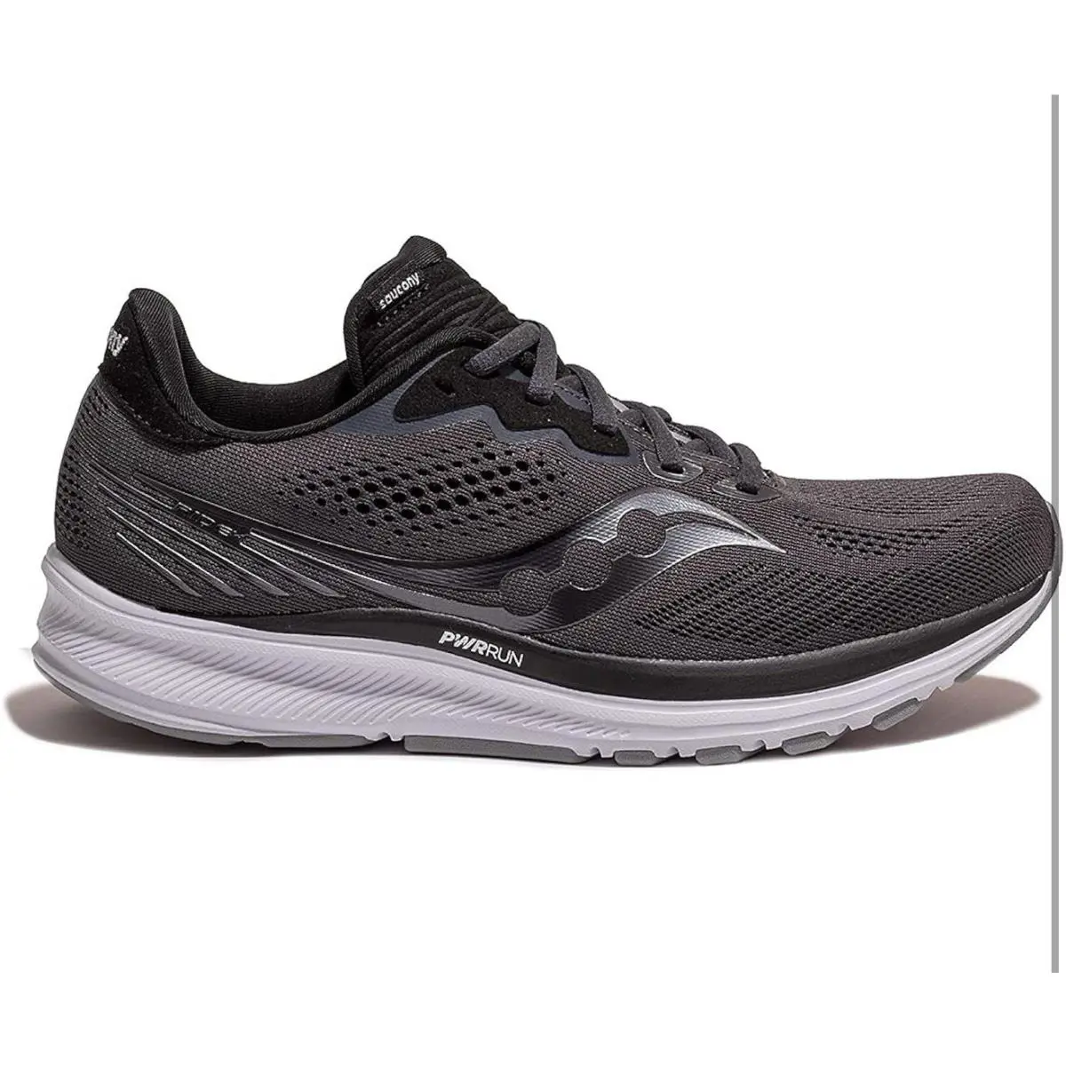Saucony shoes - Saucony Ride 14 - Ride - S10650-45 - Black Gray (UPC: 0194917415054) 0