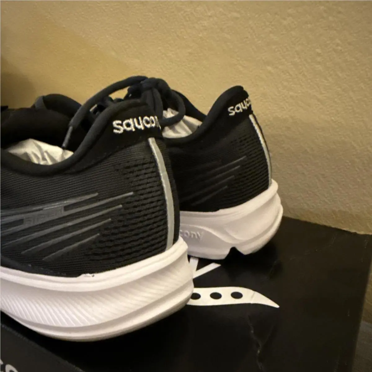 Saucony shoes - Saucony Ride 14 - Ride - S10650-45 - Black Gray (UPC: 0194917415054) 11
