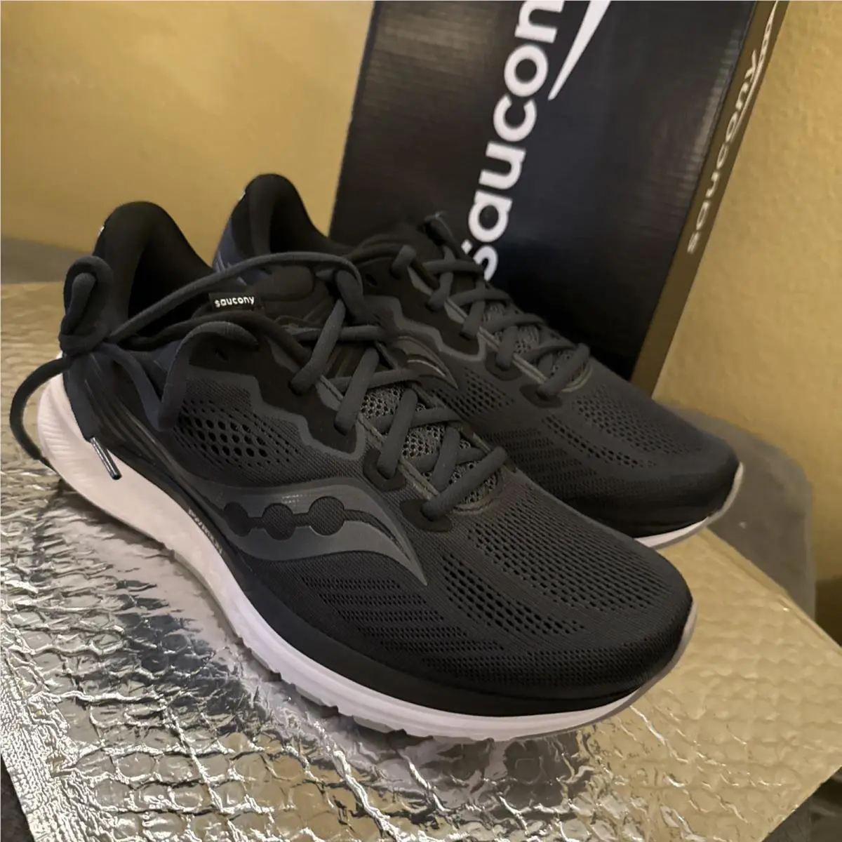 Saucony shoes - Saucony Ride 14 - Ride - S10650-45 - Black Gray (UPC: 0194917415054) 15
