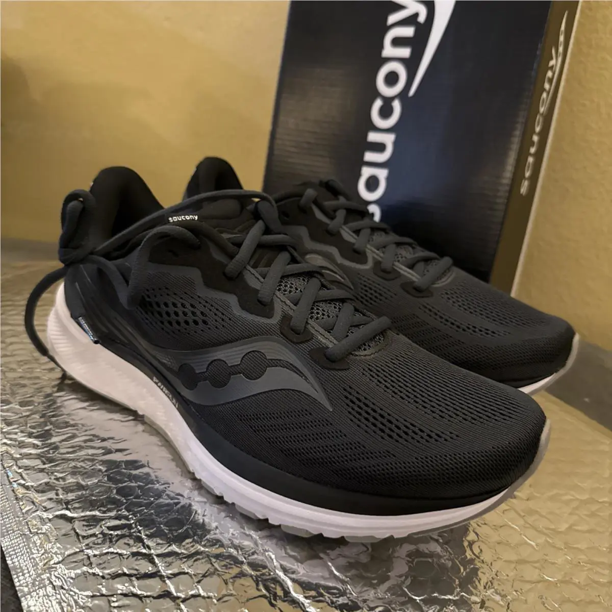 Saucony shoes - Saucony Ride 14 - Ride - S10650-45 - Black Gray (UPC: 0194917415054) 16