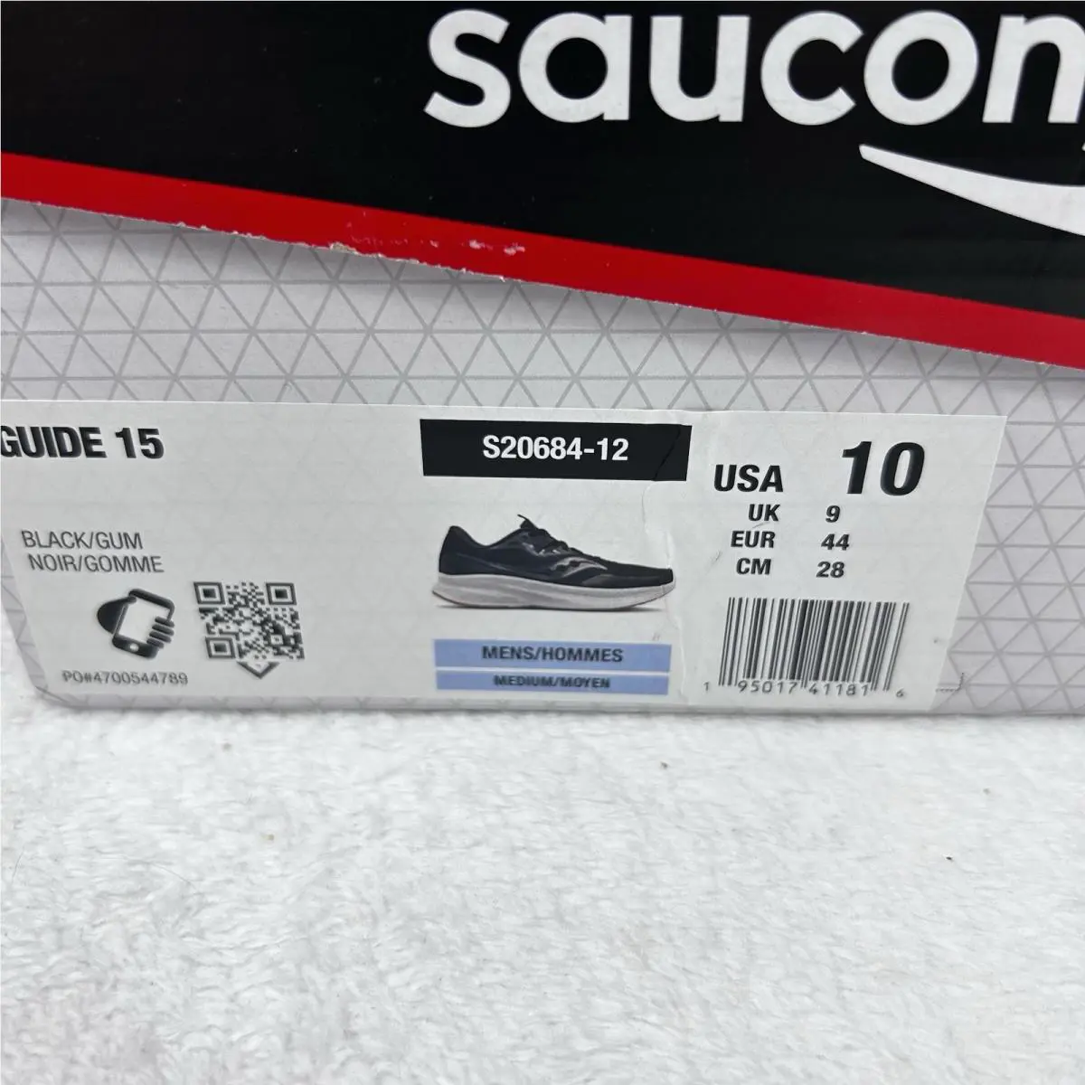 Saucony shoes - Saucony Guide 15 - Guide - S10684-15 - Black (UPC: 0195017411816) 9