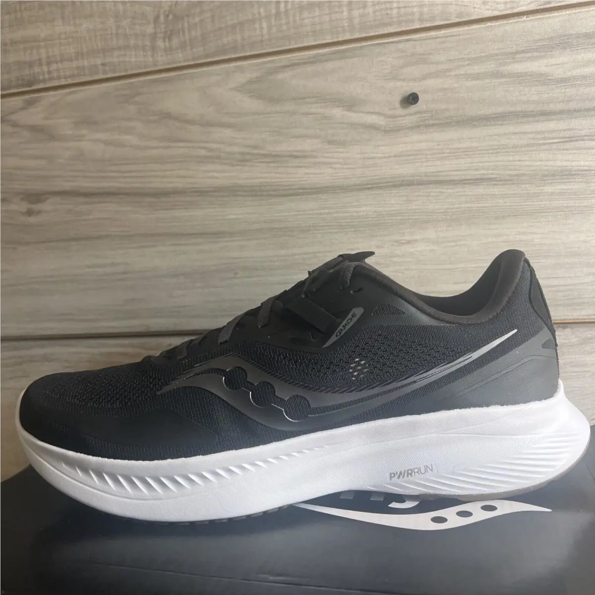 Saucony shoes - Saucony Guide 15 - Guide - S20684-12 - Black/Gum, Manufacturer: Black/Gum 1