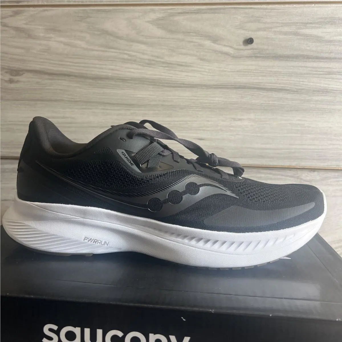 Saucony shoes - Saucony Guide 15 - Guide - S20684-12 - Black/Gum, Manufacturer: Black/Gum 2