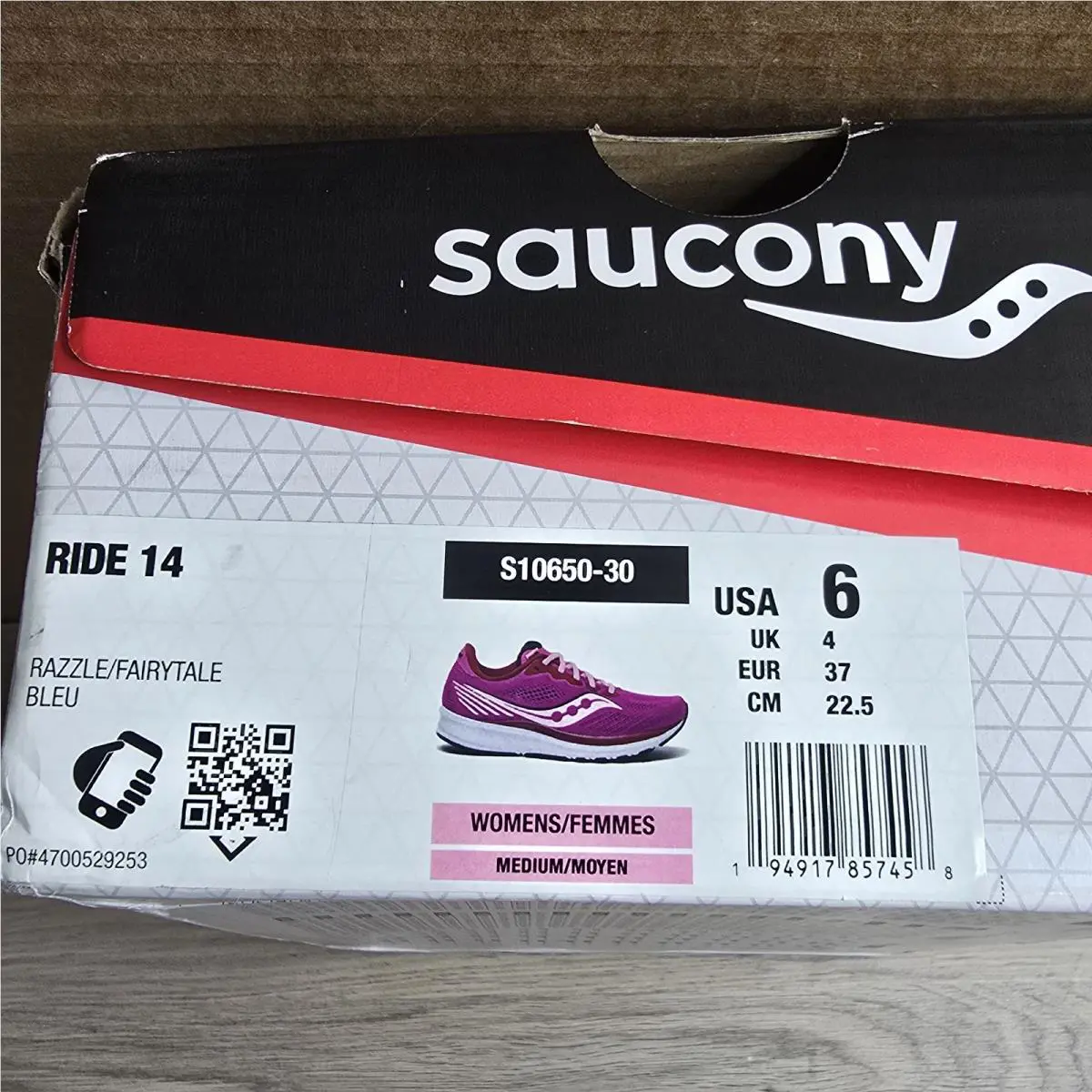 Saucony shoes - Saucony Ride 14 - Ride - SAUS1065030 - Razzle/Fairytale (UPC: 194917857533) 0