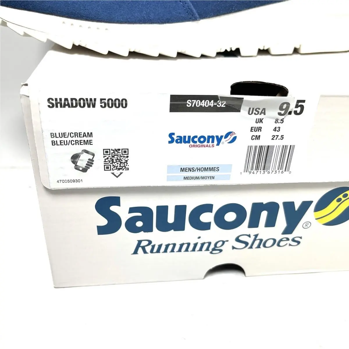 Saucony shoes - Saucony Shadow 5000 - Shadow - S70404-32 - Blue/Cream (UPC: 194713673177) 8