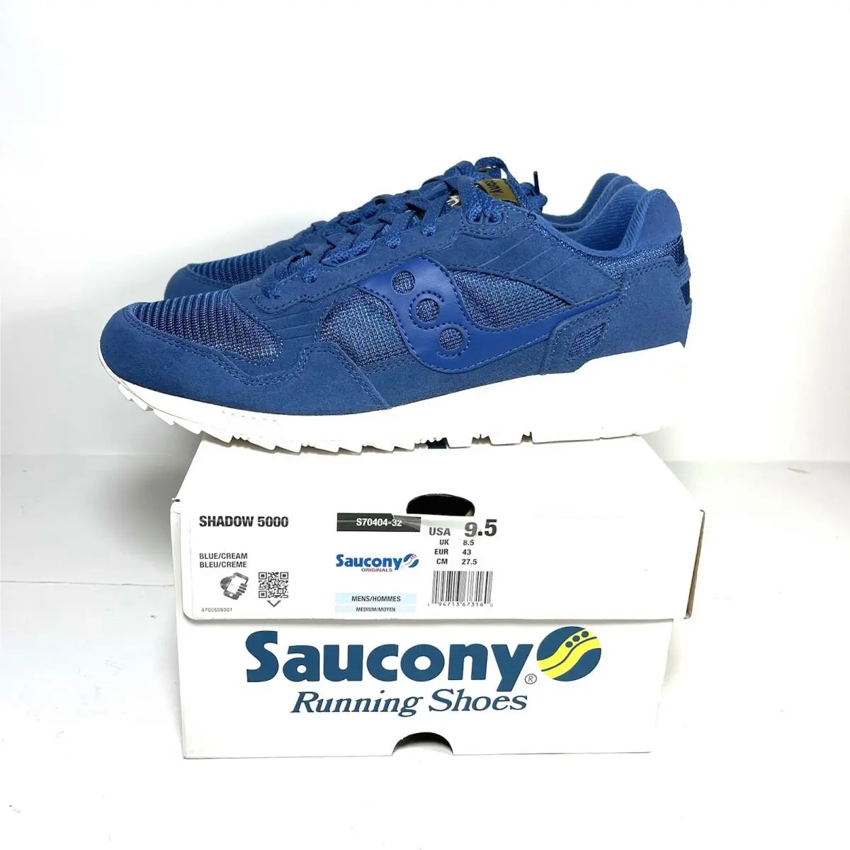 Saucony shoes - Saucony Shadow 5000 - Shadow - S70404-32 - Blue/Cream (UPC: 194713673177) 7