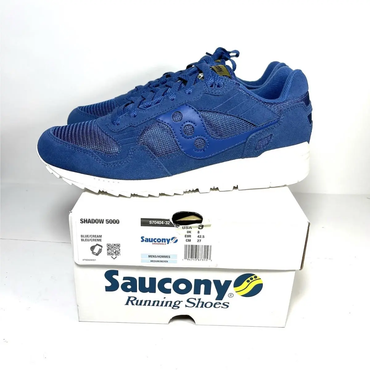 Saucony shoes - Saucony Shadow 5000 - Shadow - S70404-32 - Blue/Cream (UPC: 194713673177) 7