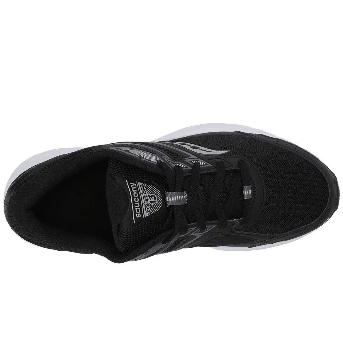 Saucony shoes - Saucony Cohesion - Cohesion - S10559-1 - Black White (UPC: 0646881771068) 0
