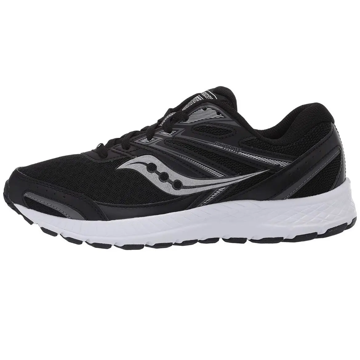 Saucony shoes - Saucony Cohesion - Cohesion - S10559-1 - Black White (UPC: 0646881771068) 1