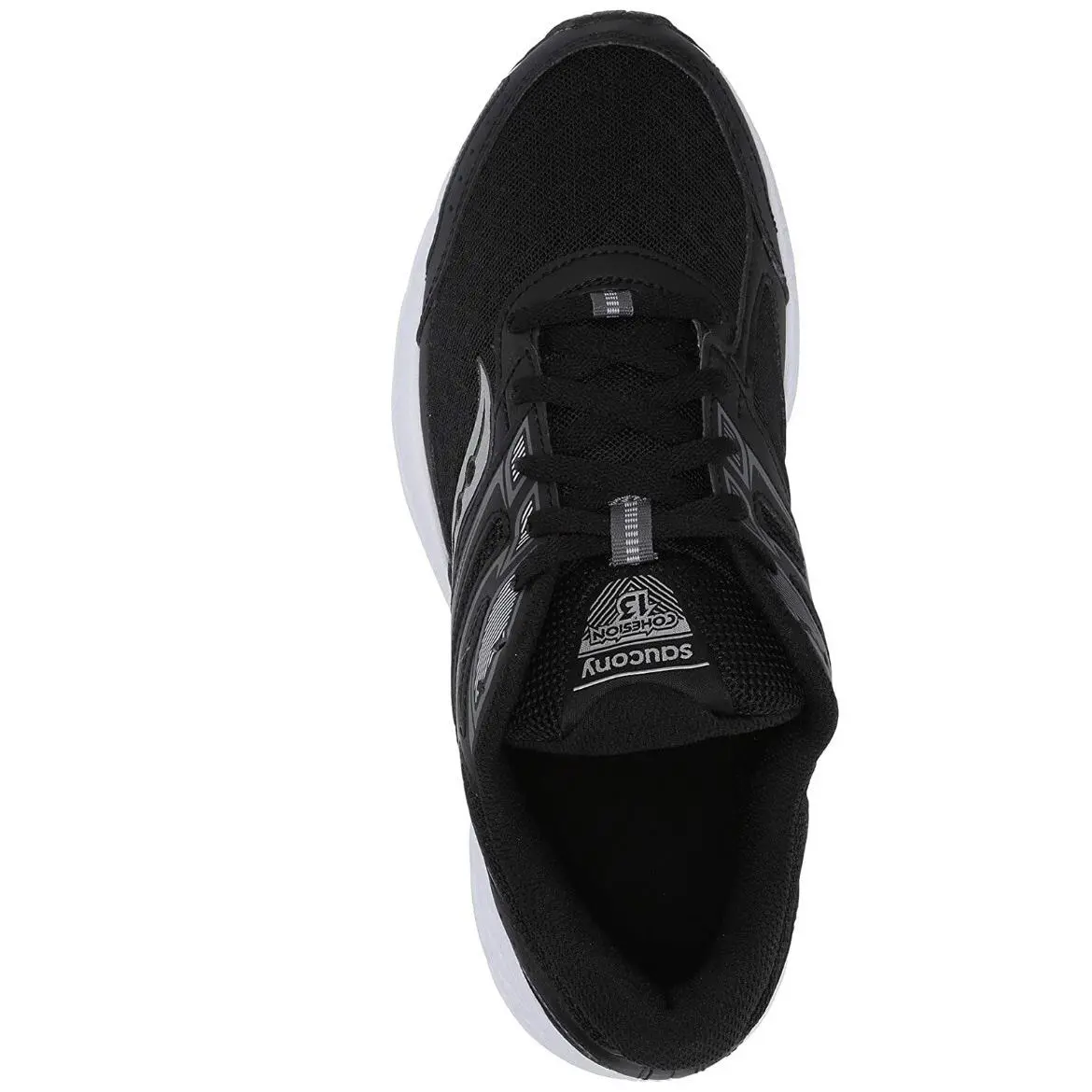 Saucony shoes - Saucony Cohesion - Cohesion - S10559-1 - Black White (UPC: 0646881771068) 3