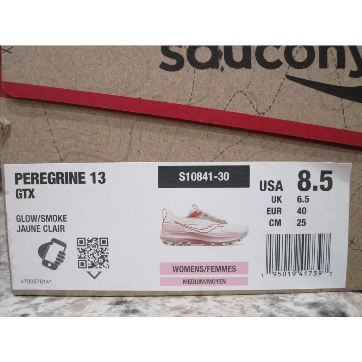 Saucony shoes - Saucony Peregrine 13 - Peregrine - S10841-30 - Glow/Smoke 4