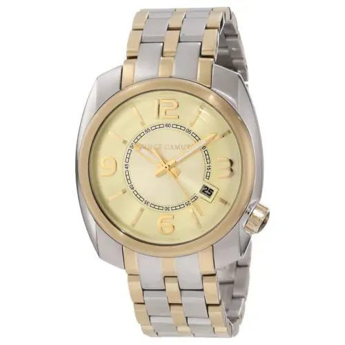 Mens The Pilot Champagne Dial Steel Bracelet Watch VC/1001CHTT by Vince Camuto