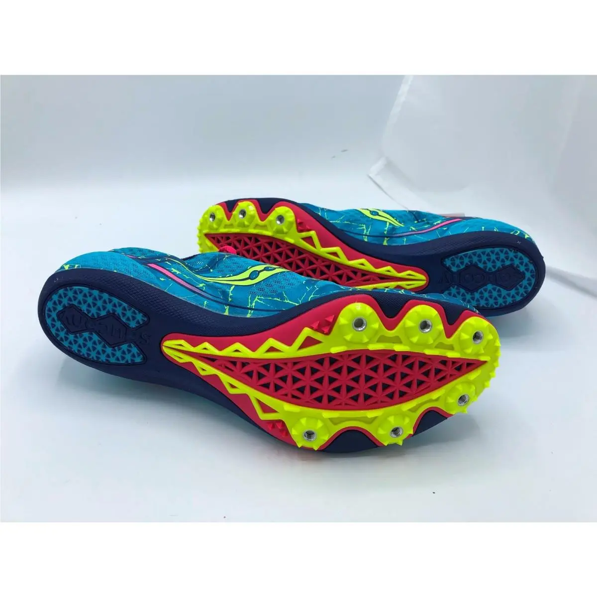 Saucony shoes - Blue/Pink 4