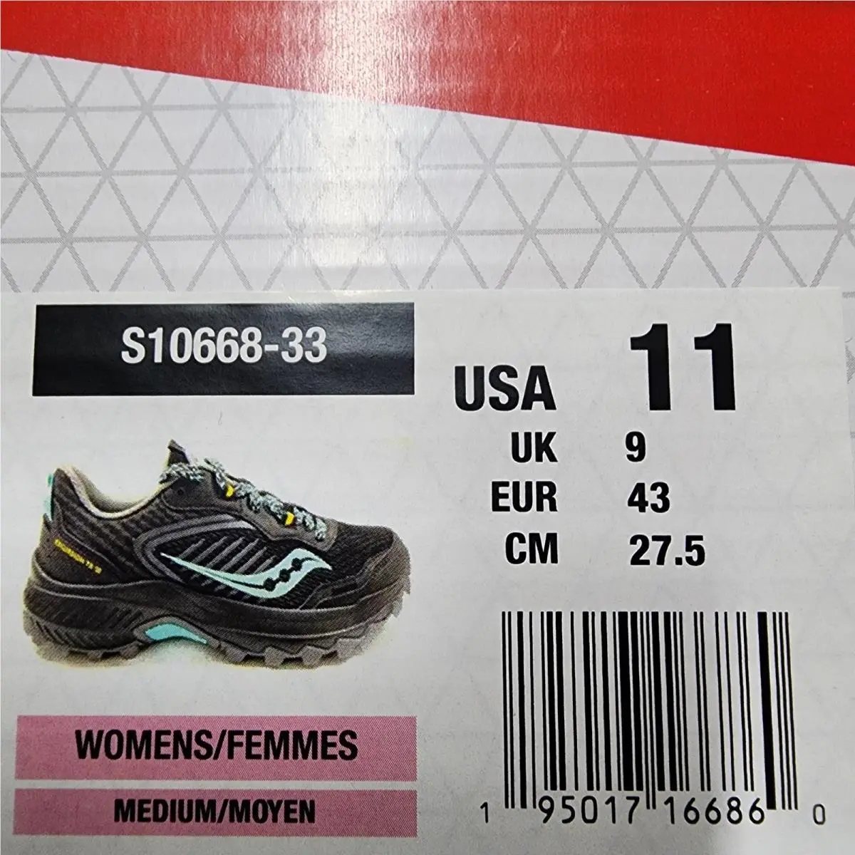 Saucony shoes - S1066833 - S1066833 - Black/Turquoise (UPC: 195017166860) 7