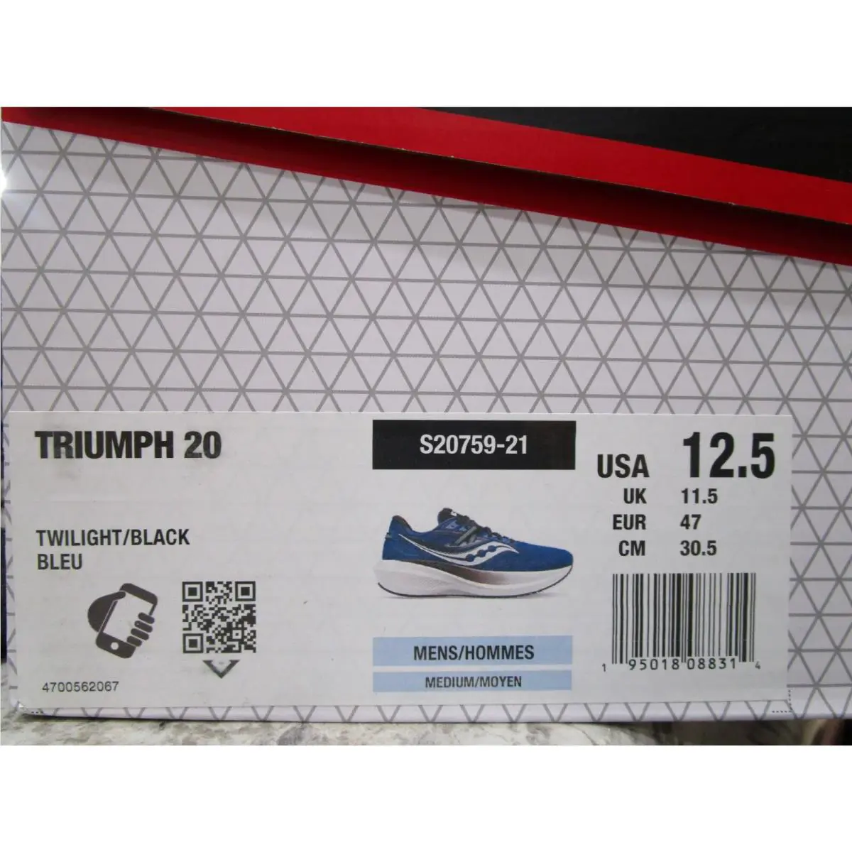 Saucony shoes - Saucony Triumph 20 - Triumph - S20759-21 - Twilight/Black 4