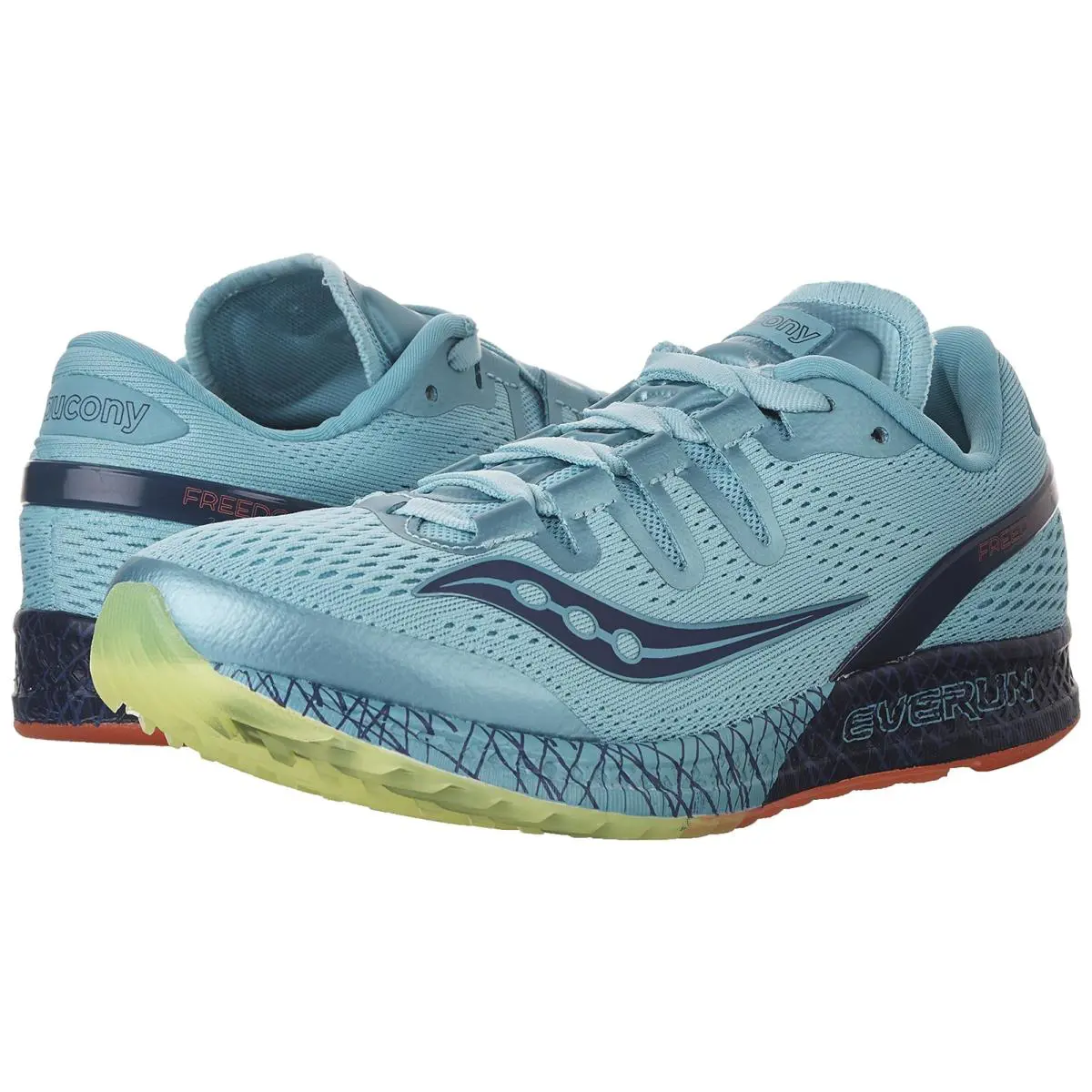 Saucony shoes - S103553400 - S10355-3-400 - Blue/Citron (UPC: 720026735488) 2