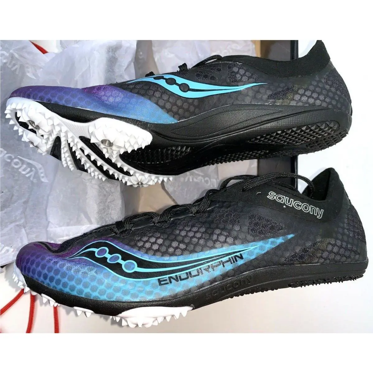 Saucony shoes - Saucony Endorphin Racer - Endorphin Racer - Purple/Black (UPC: 0677338553425) 1
