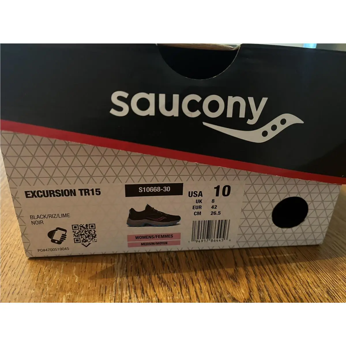 Saucony shoes - Saucony Excursion TR15 - Excursion - Black (UPC: 0194917864456) 5