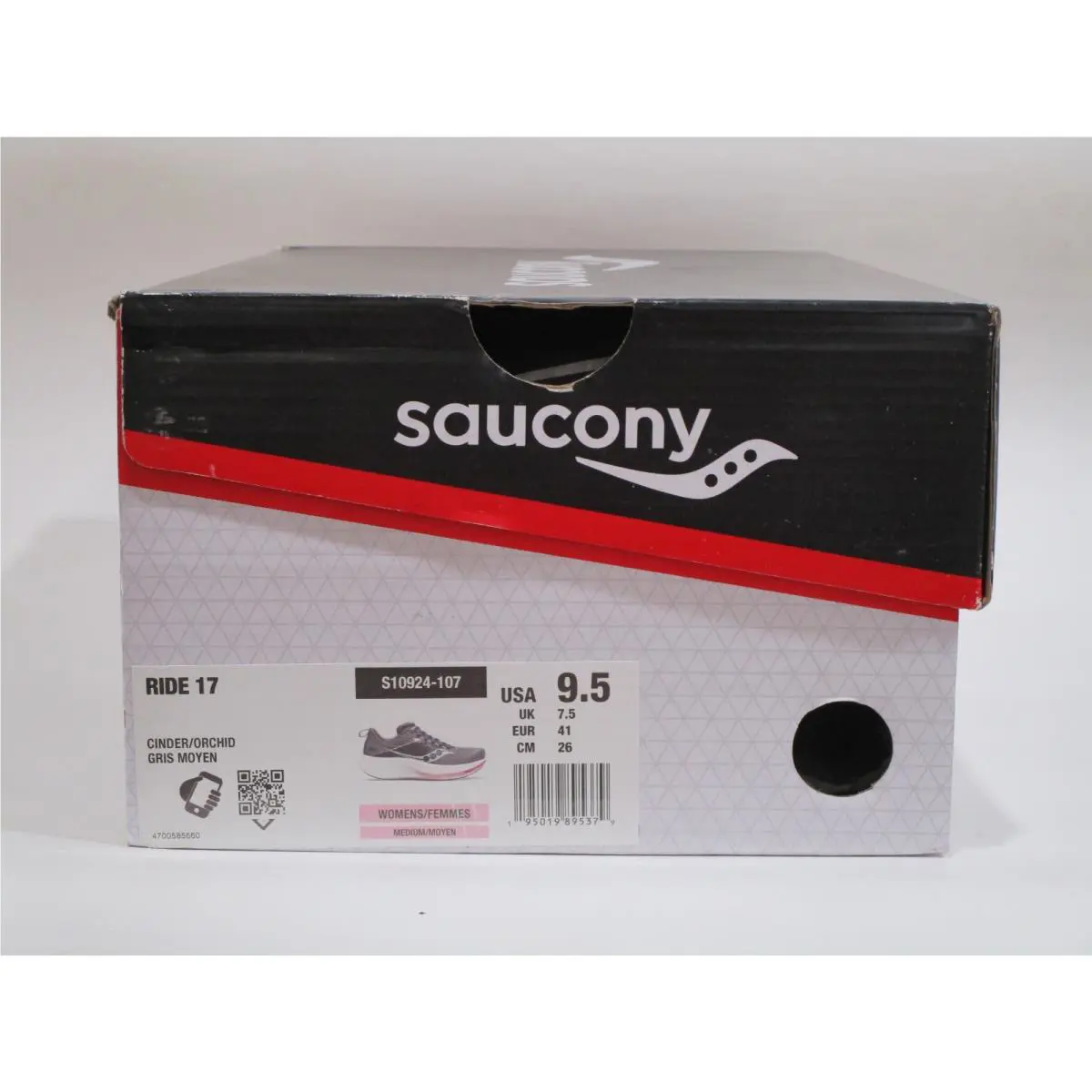 Saucony shoes - Saucony Ride 17 - Ride - S10924-107 - Cinder/Orchid 4