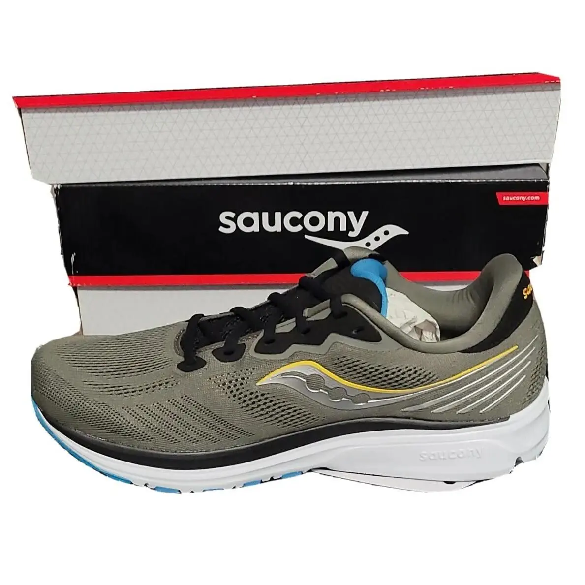 Saucony shoes - Saucony Ride 14 - Ride - Rockface/Topaz, Manufacturer: Rockface/Topaz (UPC: 195017540622) 6