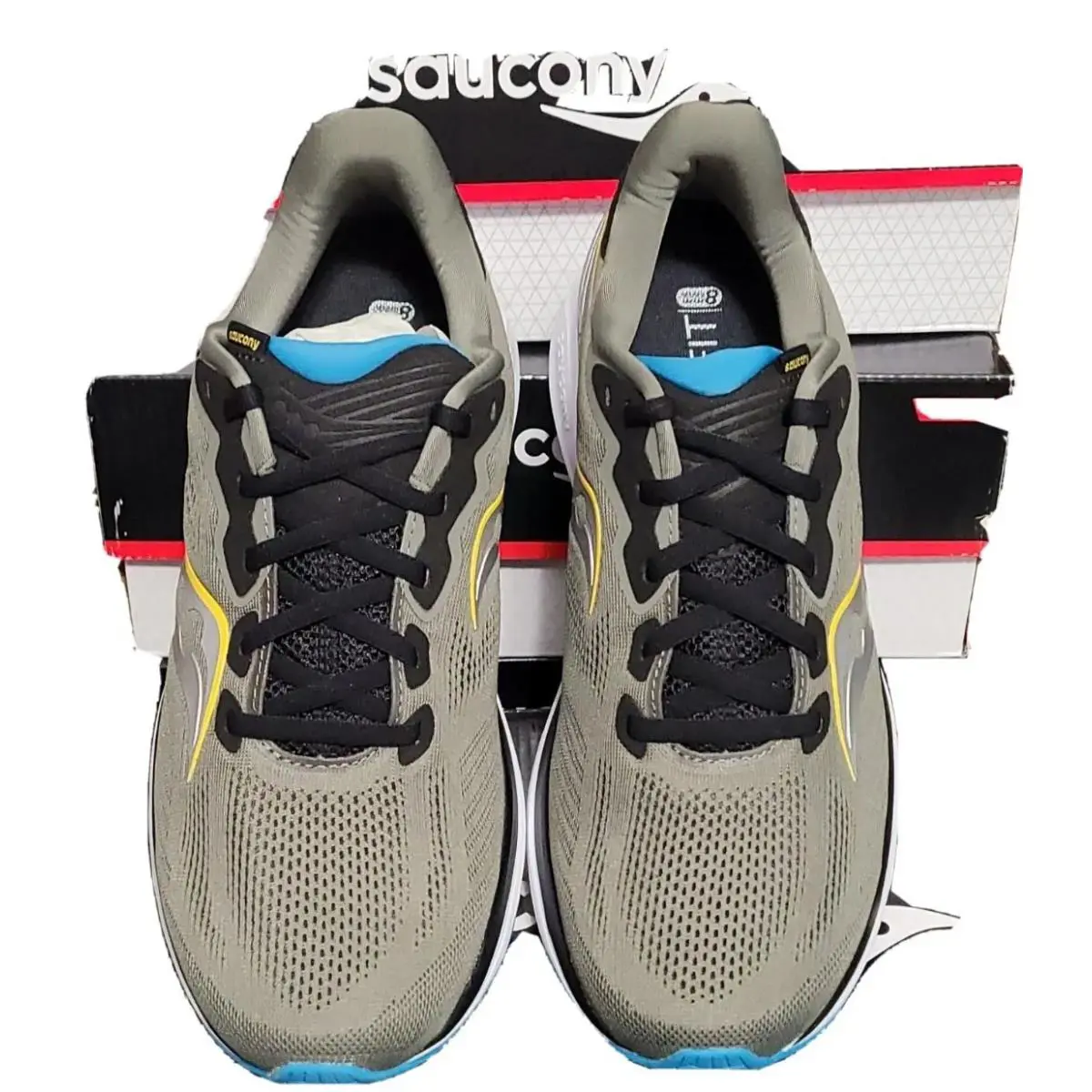 Saucony shoes - Saucony Ride 14 - Ride - Rockface/Topaz, Manufacturer: Rockface/Topaz (UPC: 195017540622) 7
