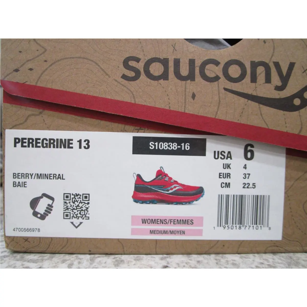 Saucony shoes - Saucony Peregrine 13 - Peregrine - S10838-16 - Berry/Mineral 5