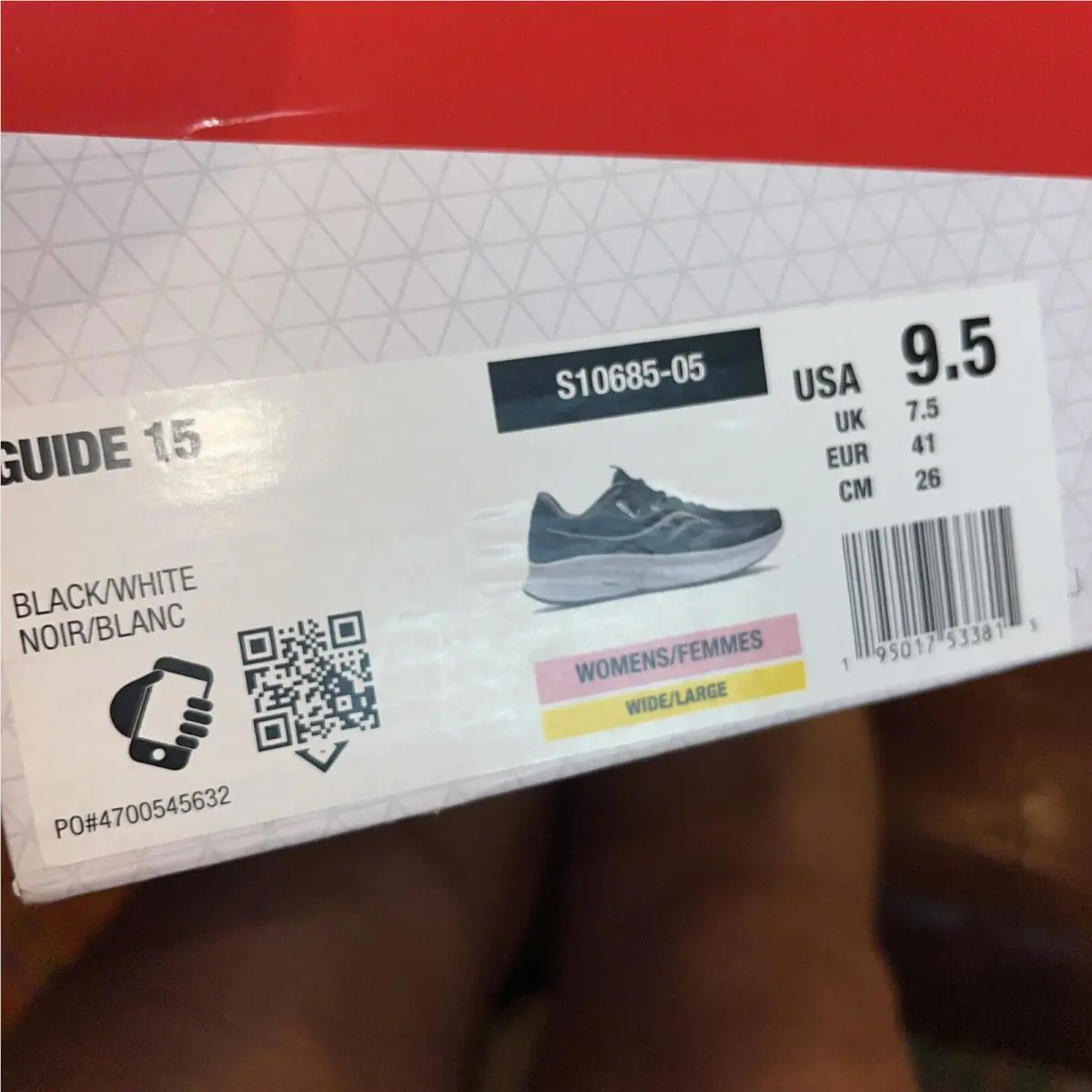 Saucony shoes Guide - Black 1