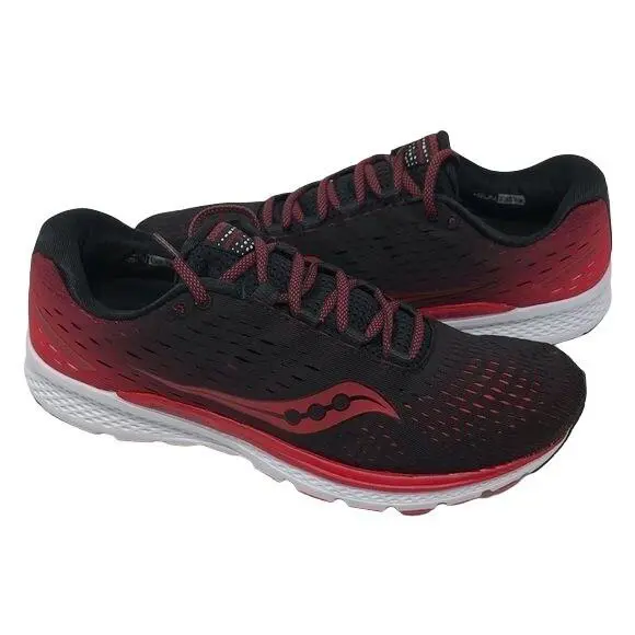 Saucony Men`s Breakthru 3 Running Shoe Size 14 M - Black/Red
