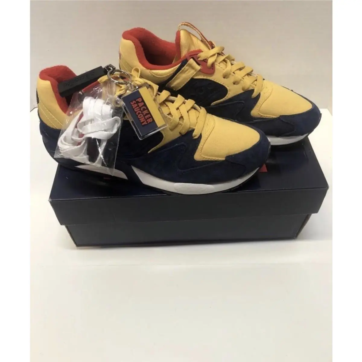 Saucony shoes - Saucony Grid 9000 - Grid - Blue And Yellow 1