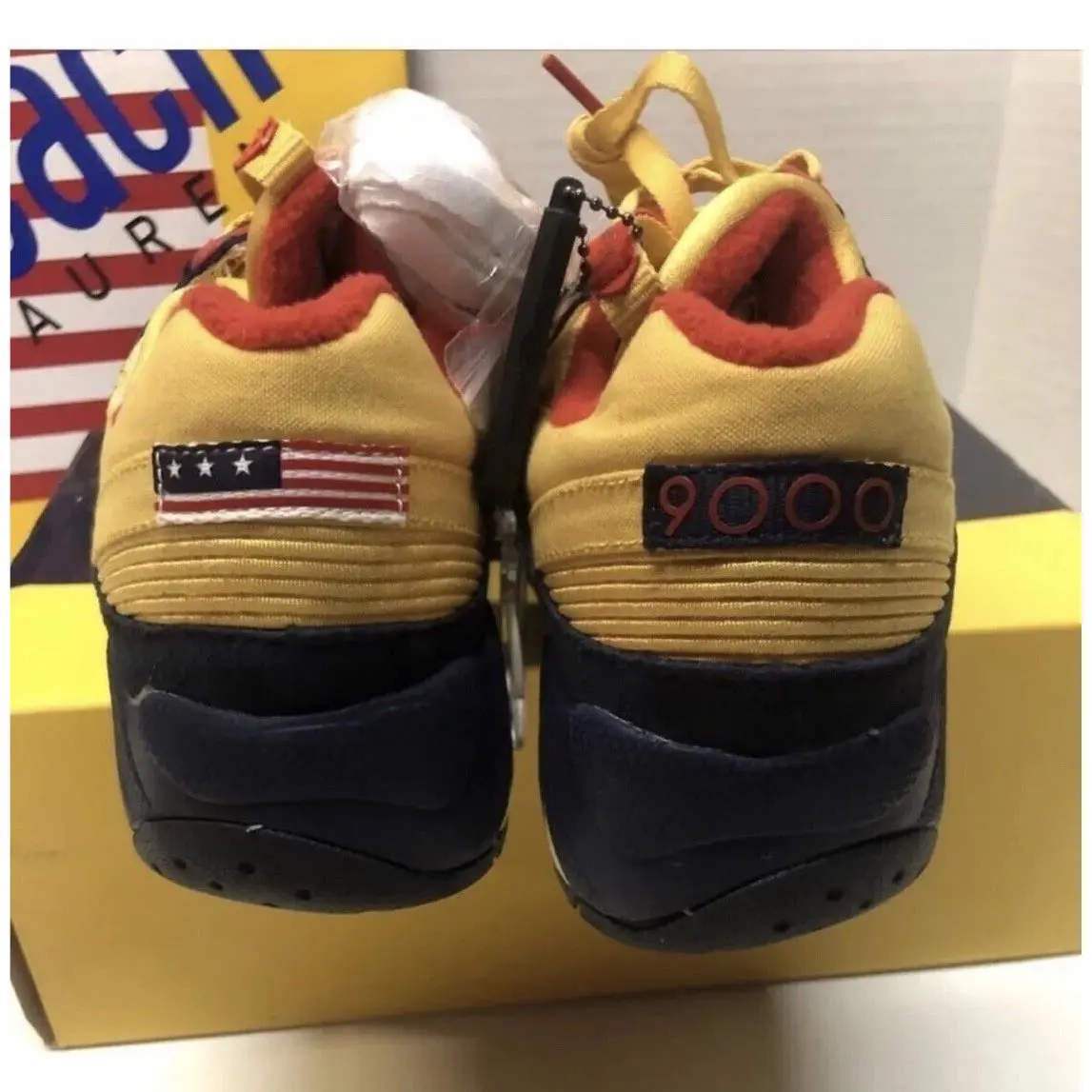 Saucony shoes - Saucony Grid 9000 - Grid - Blue And Yellow 2