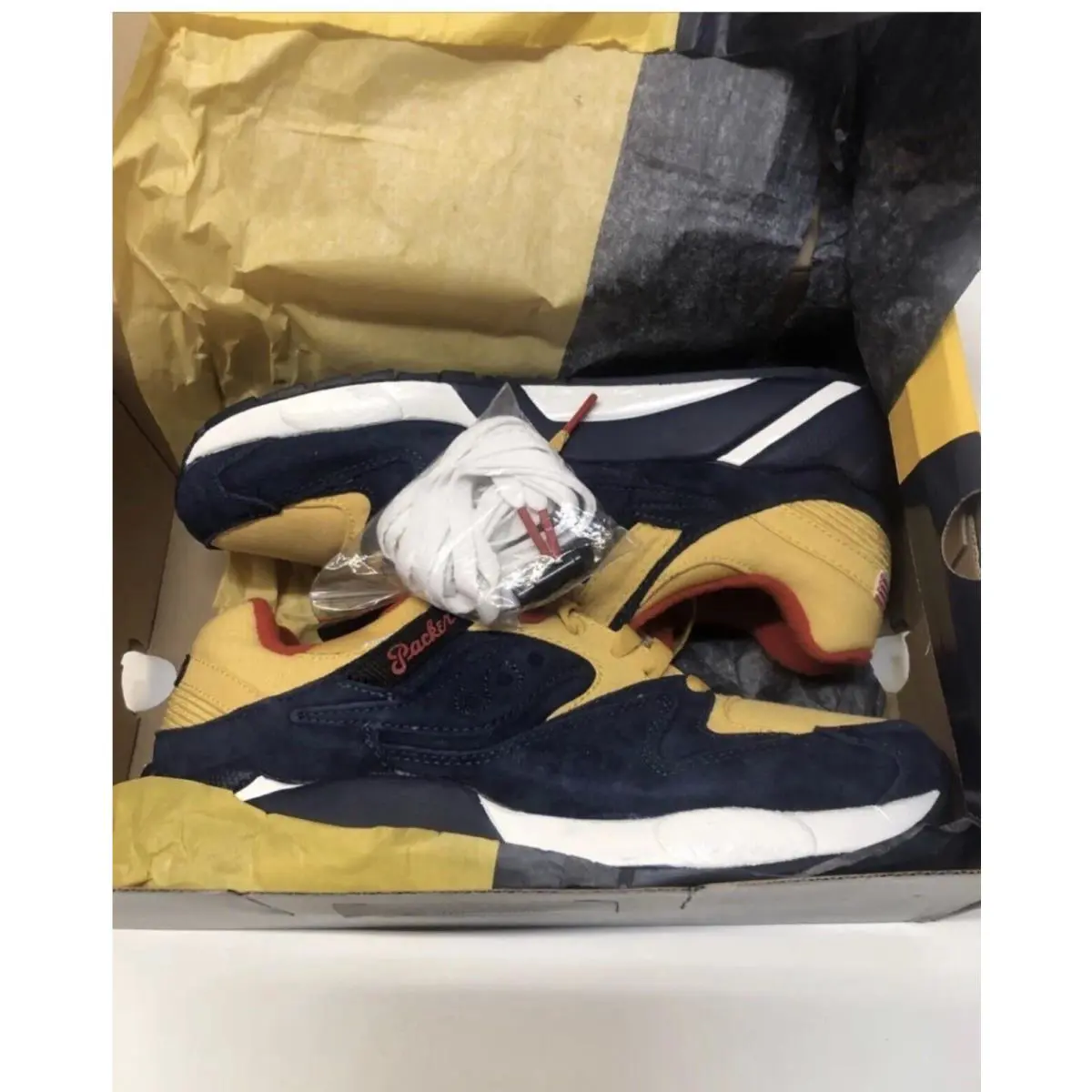 Saucony shoes - Saucony Grid 9000 - Grid - Blue And Yellow 5