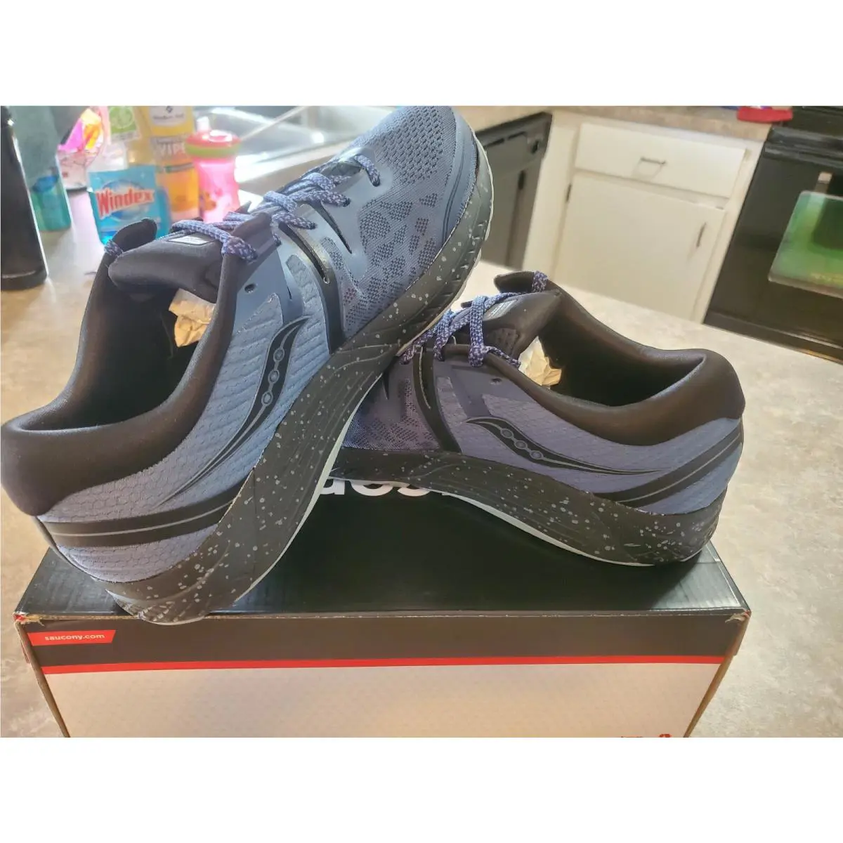 Saucony shoes - ISO 2 Guide TR - ISO Guide - S20466-1 - Blue, Manufacturer: SLA/BLU, GRIS (UPC: 635841370052) 0