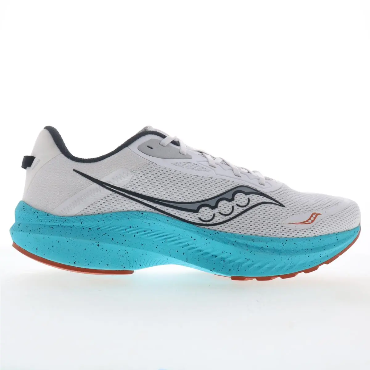 Saucony Axon 3 S20826-25 Mens White Mesh Lace Up Athletic Running Shoes 15