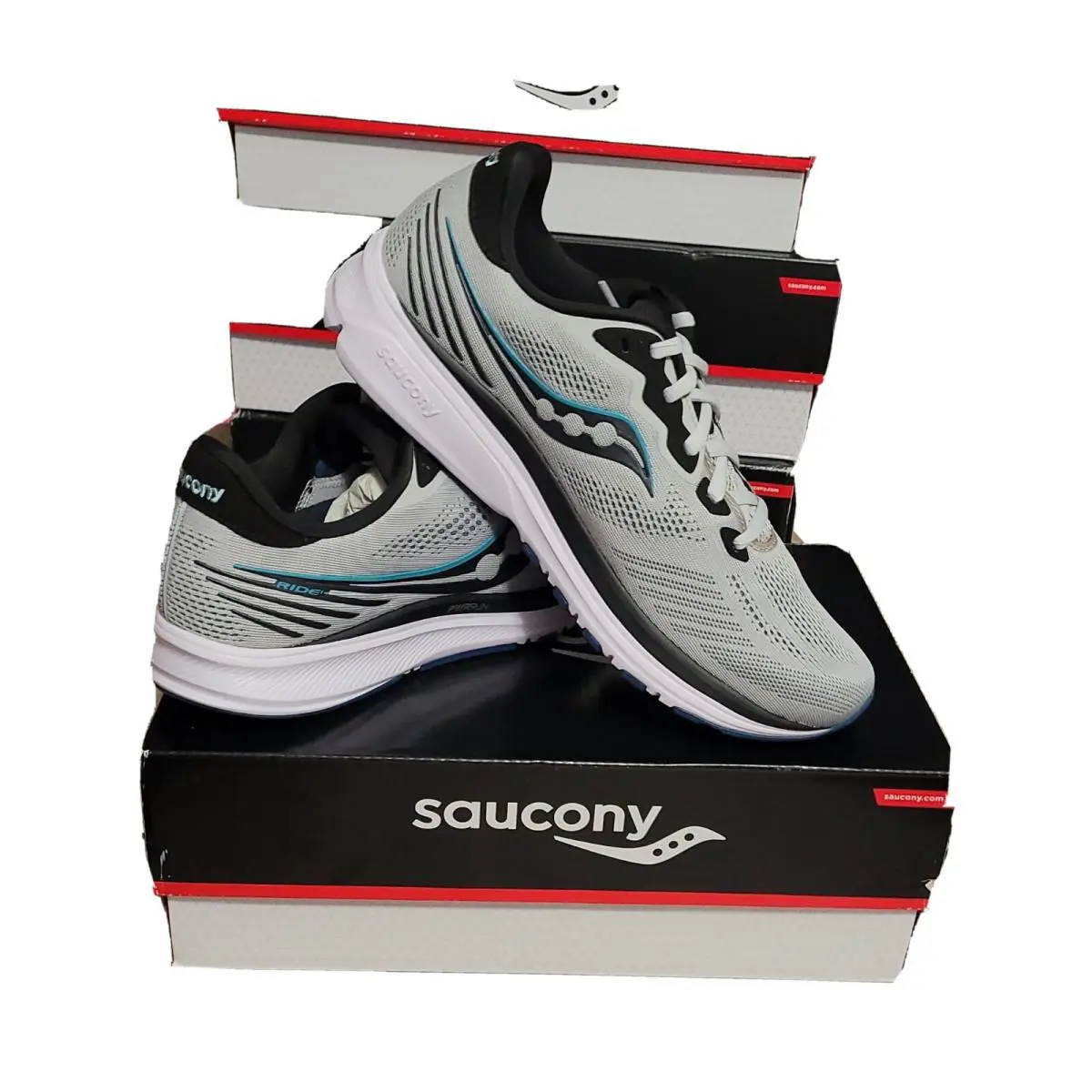 Saucony shoes - Saucony Ride 14 - Ride - Black (UPC: 194917417997) 2