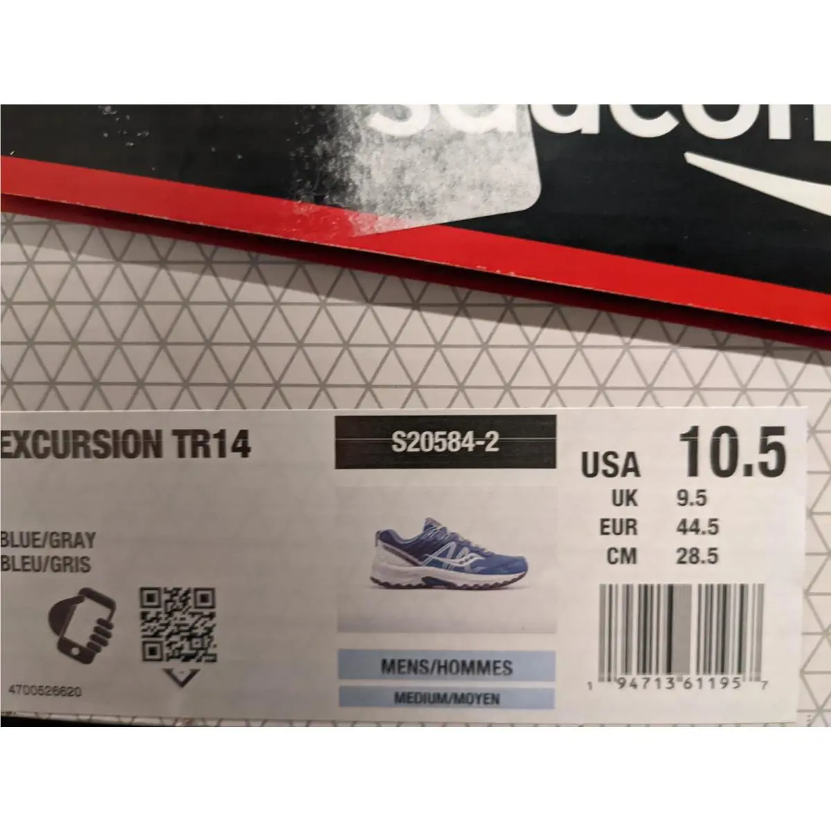 Saucony shoes - Saucony Excursion TR14 - Excursion - Blue/Gray 4