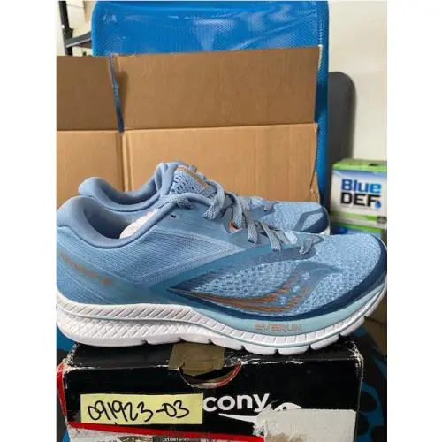 Saucony shoes - Saucony Kinvara 12 - Kinvara - Sky Storm (BLUE) 1