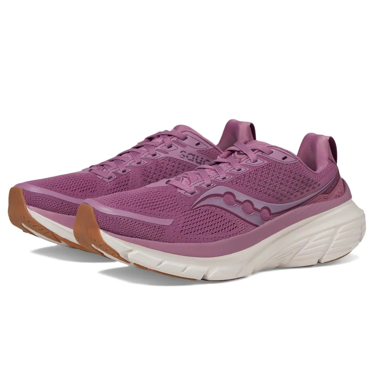 Saucony Women`s Guide 17 Sneaker Viola/gum 5