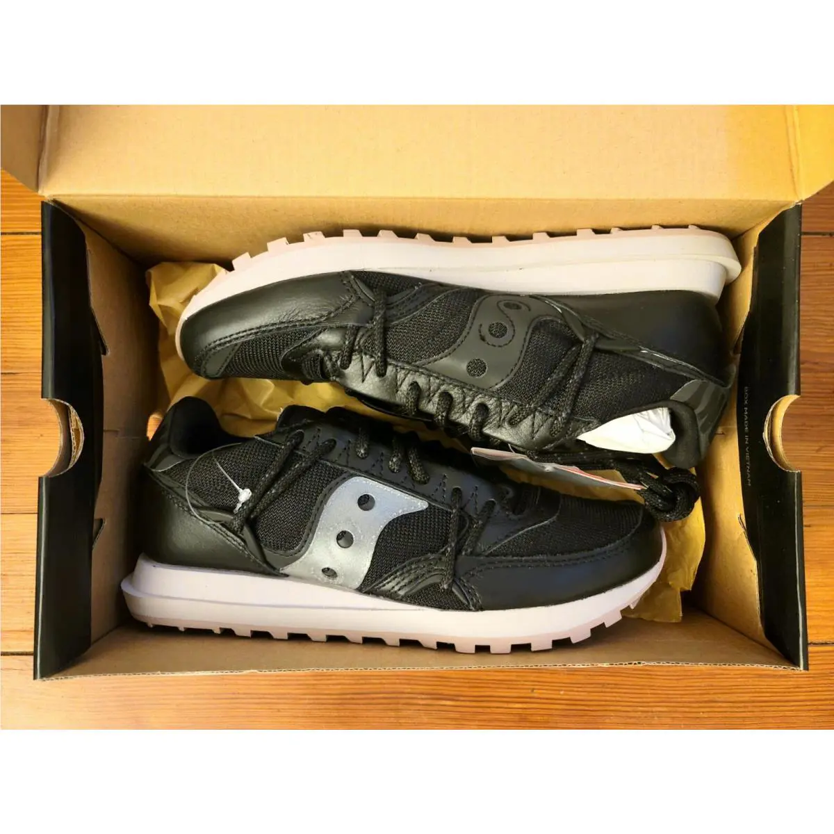 Saucony Jazz Dst Unisex Black Men`s 7/ Women`s 8.5 S70528-2. Nib/ - Black