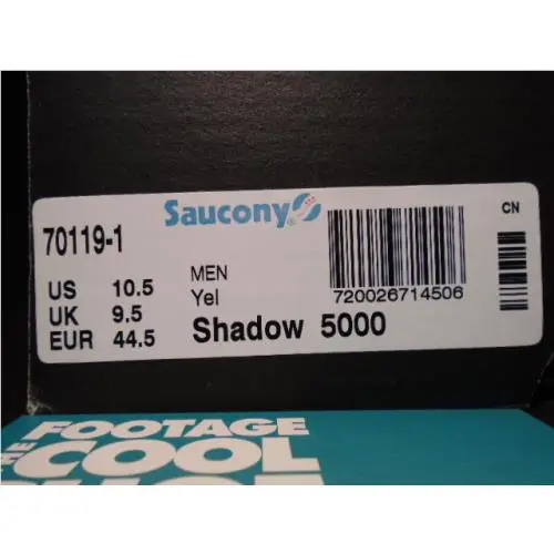 Saucony shoes - Yellow 6
