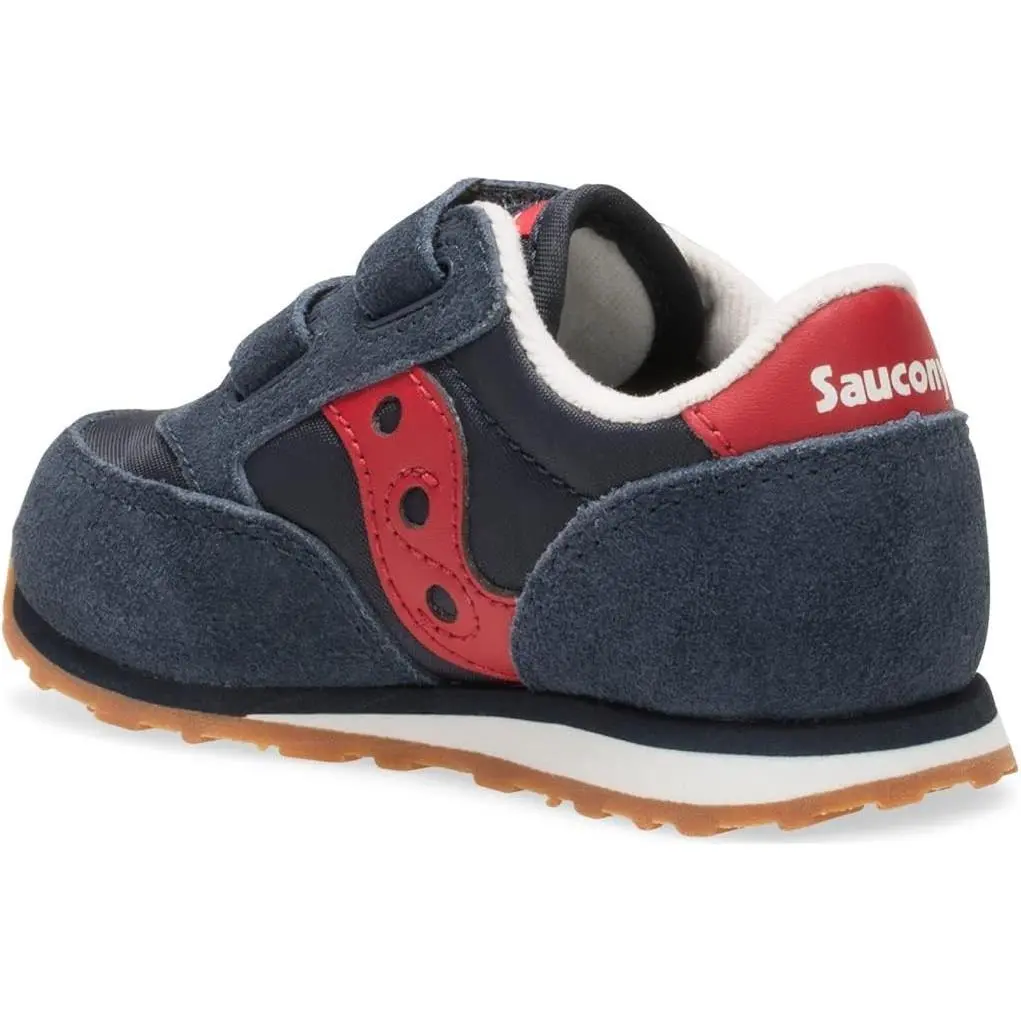 Saucony shoes - SL167998 - ST53512-410-6 Wide US Toddler - Navy/Red (UPC: 801100168788) 3