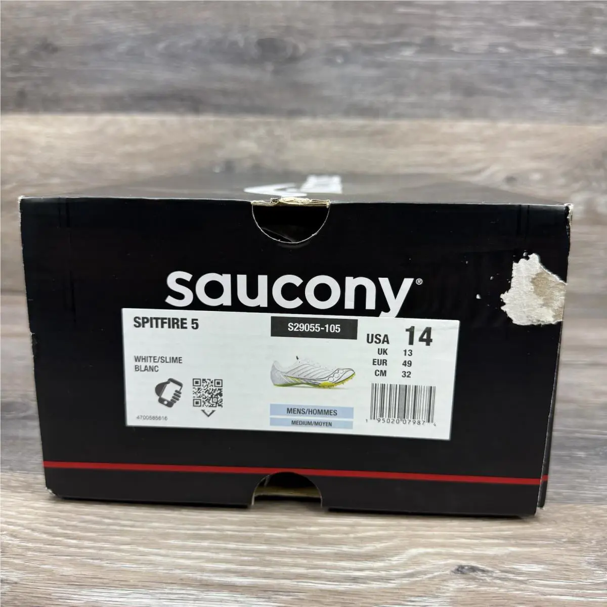 Saucony shoes - Saucony Spitfire 5 - Spitfire - S29055-105 - White 14