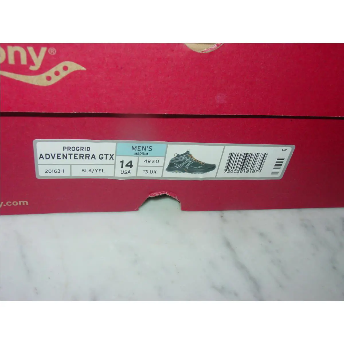 Saucony shoes - Saucony Progrid Adventerra Gore-tex - Progrid Adventerra - 128652 - Black (UPC: 720026181674) 1