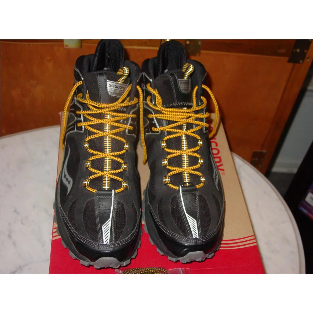 Saucony shoes - Saucony Progrid Adventerra Gore-tex - Progrid Adventerra - 128652 - Black (UPC: 720026181674) 5