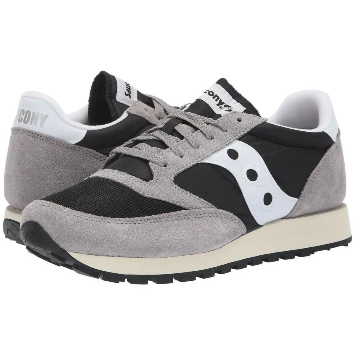 Saucony shoes - Jazz Original Vintage - Jazz Original Vintage - Gray/Black/White (UPC: 884547858221) 0