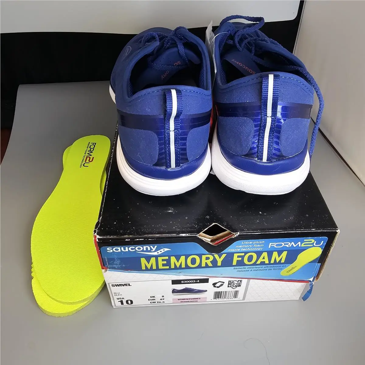 Saucony shoes - Saucony Versafoam Flare - Versafoam Flare - S30003-4 - Blue (UPC: 883799386612) 2