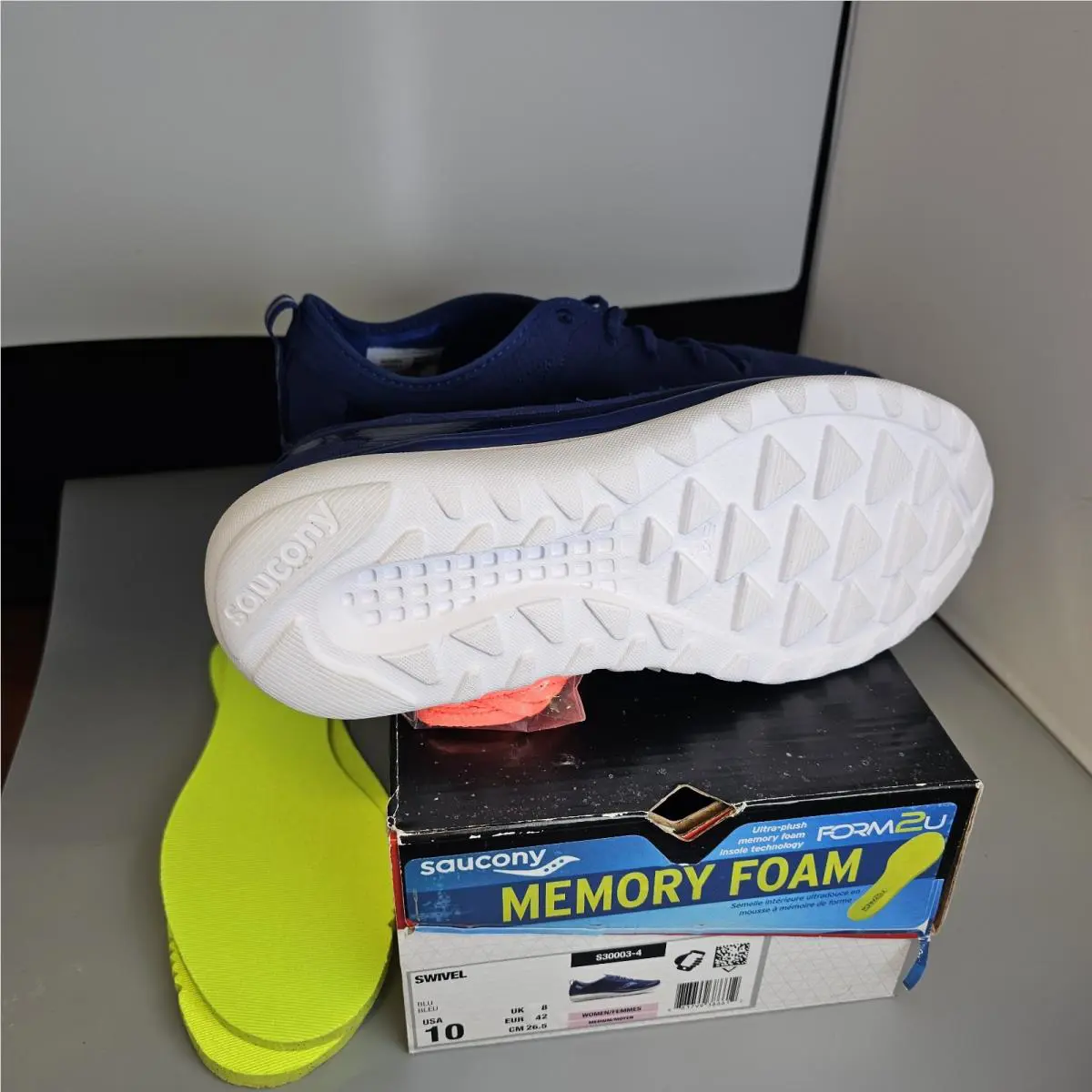 Saucony shoes - Saucony Versafoam Flare - Versafoam Flare - S30003-4 - Blue (UPC: 883799386612) 5