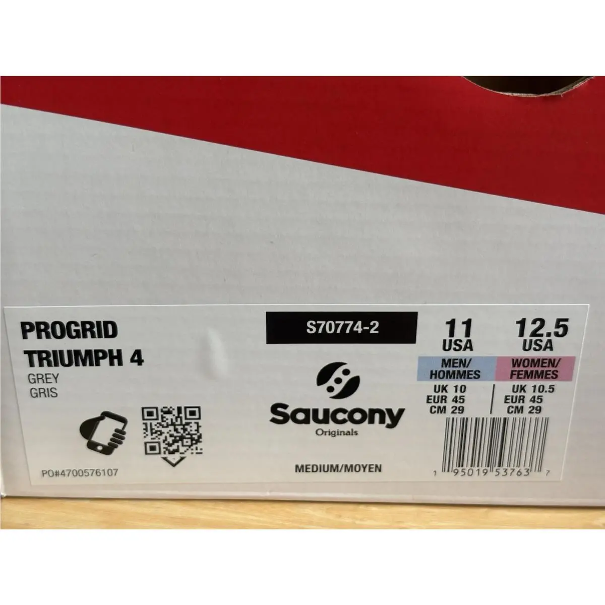 Saucony shoes - Saucony ProGrid Triumph - ProGrid Triumph - S70774-2 - Gray 10